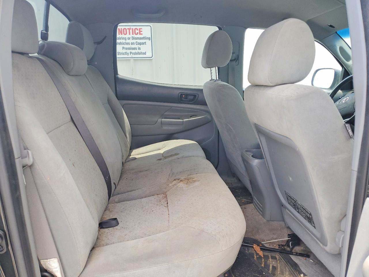 2007 Toyota Tacoma Double Cab Long Bed Black vin: 5TEMU52N97Z333710