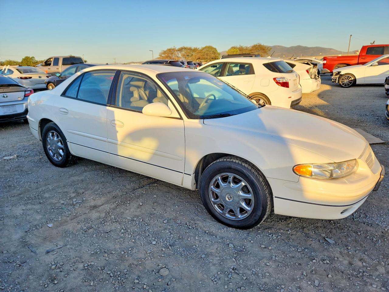 2003 Buick Regal Ls White vin: 2G4WB52K431295754