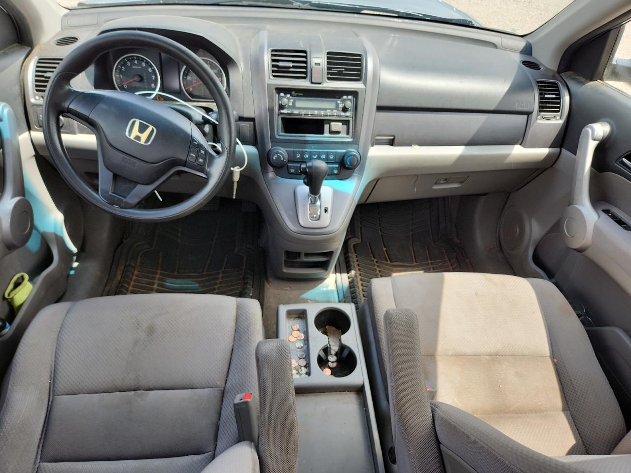 2007 Honda Cr-v Lx Blue vin: JHLRE383X7C024228