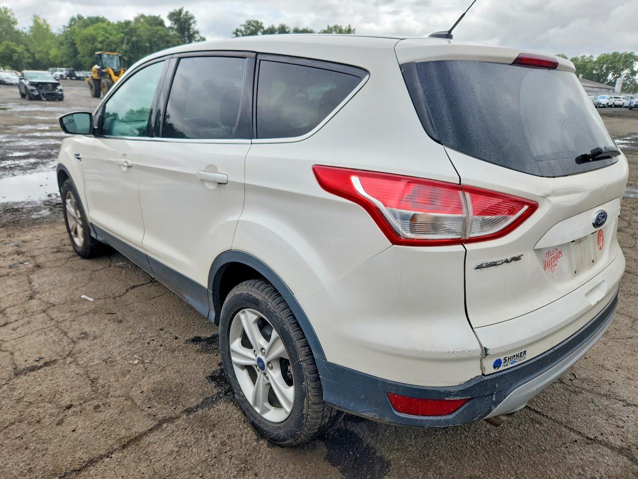 2014 Ford Escape Se Белый vin: 1FMCU9GX2EUB11380