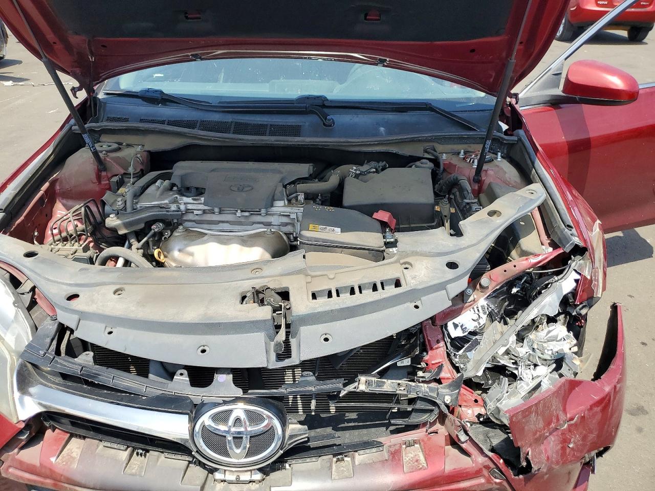 2017 Toyota Camry Se Red vin: 4T1BF1FKXHU703868