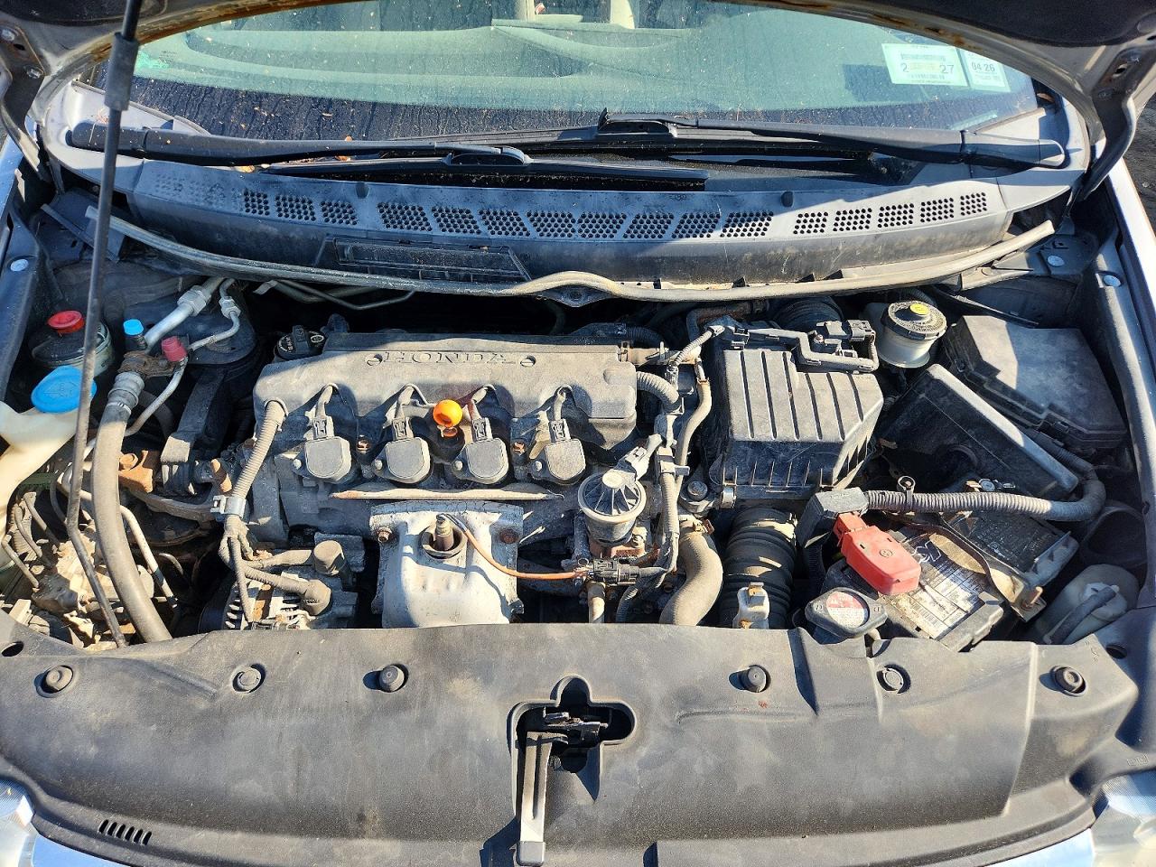 2010 Honda Civic Lx Gray vin: 2HGFA1F58AH576417