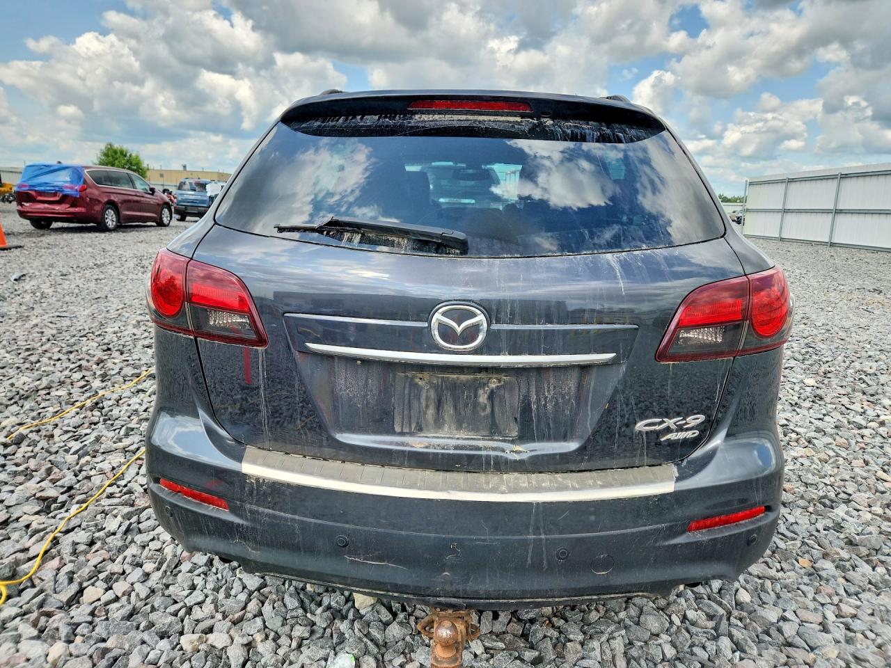 2015 Mazda Cx-9 Grand Touring Серый vin: JM3TB3DA3F0457459