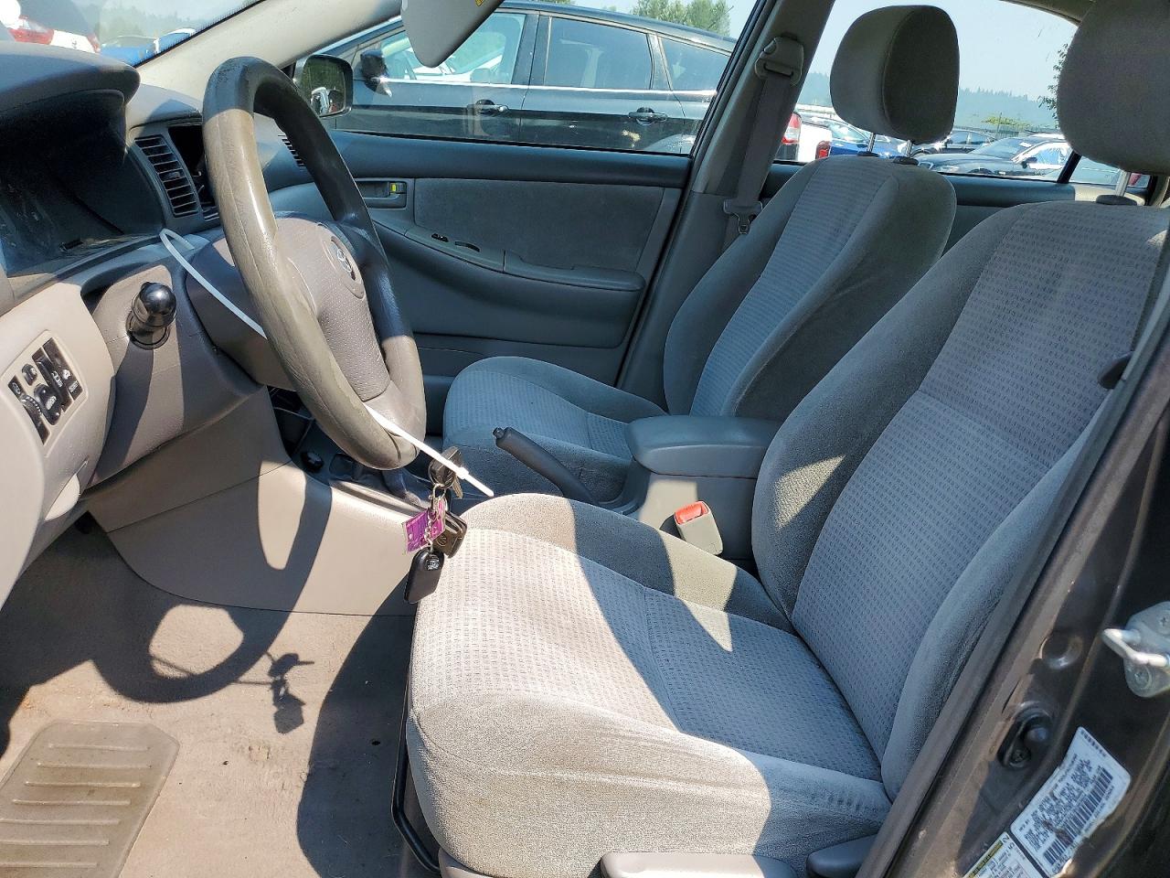 2008 Toyota Corolla Ce Gray vin: 1NXBR32E18Z983604