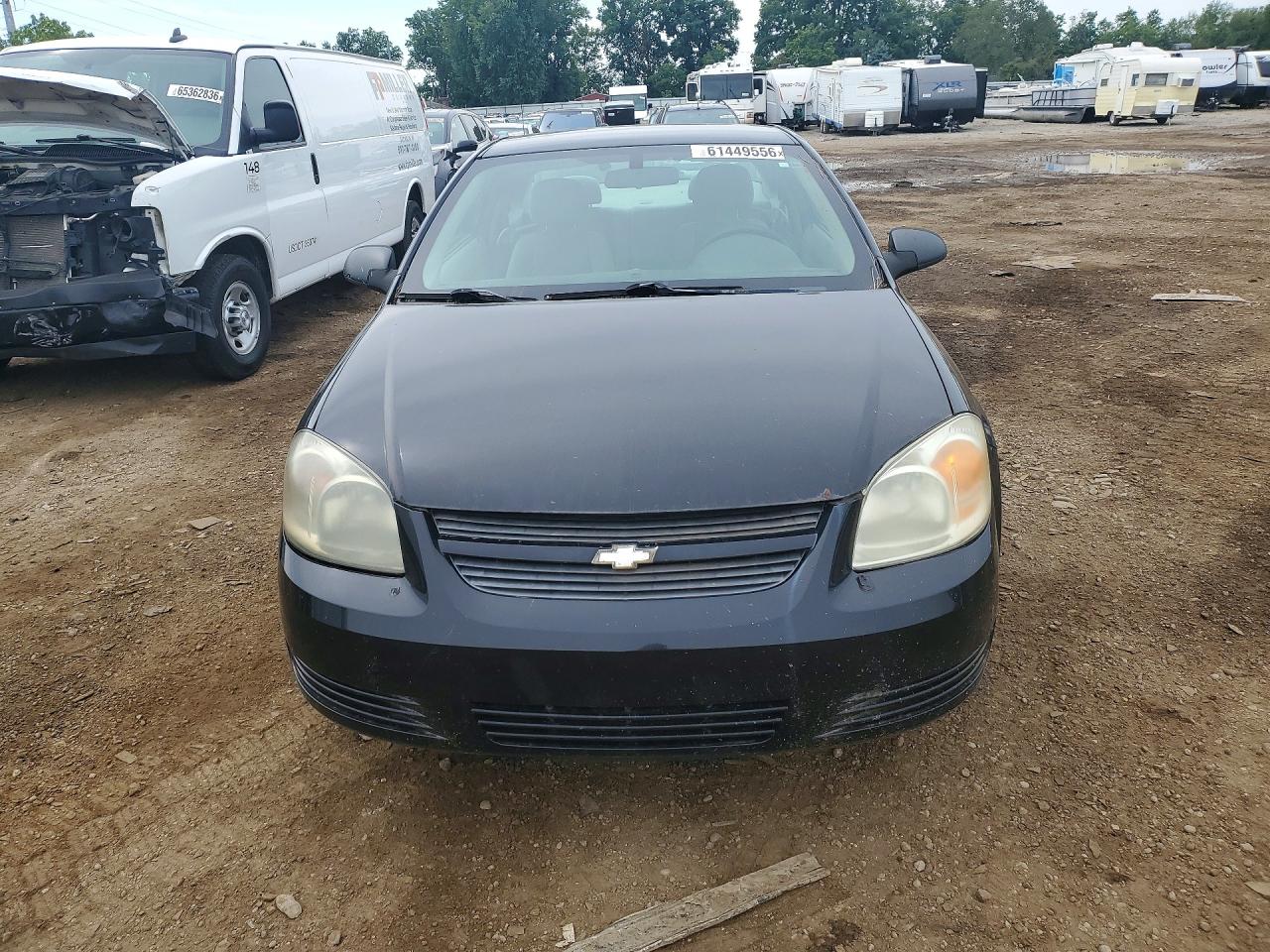 2008 Chevrolet Cobalt Ls Black vin: 1G1AK18F187337320