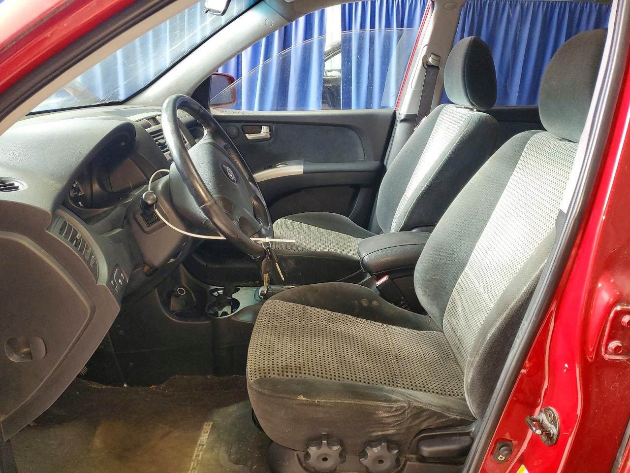 2005 Kia Sportage Red vin: KNDJE723157062253