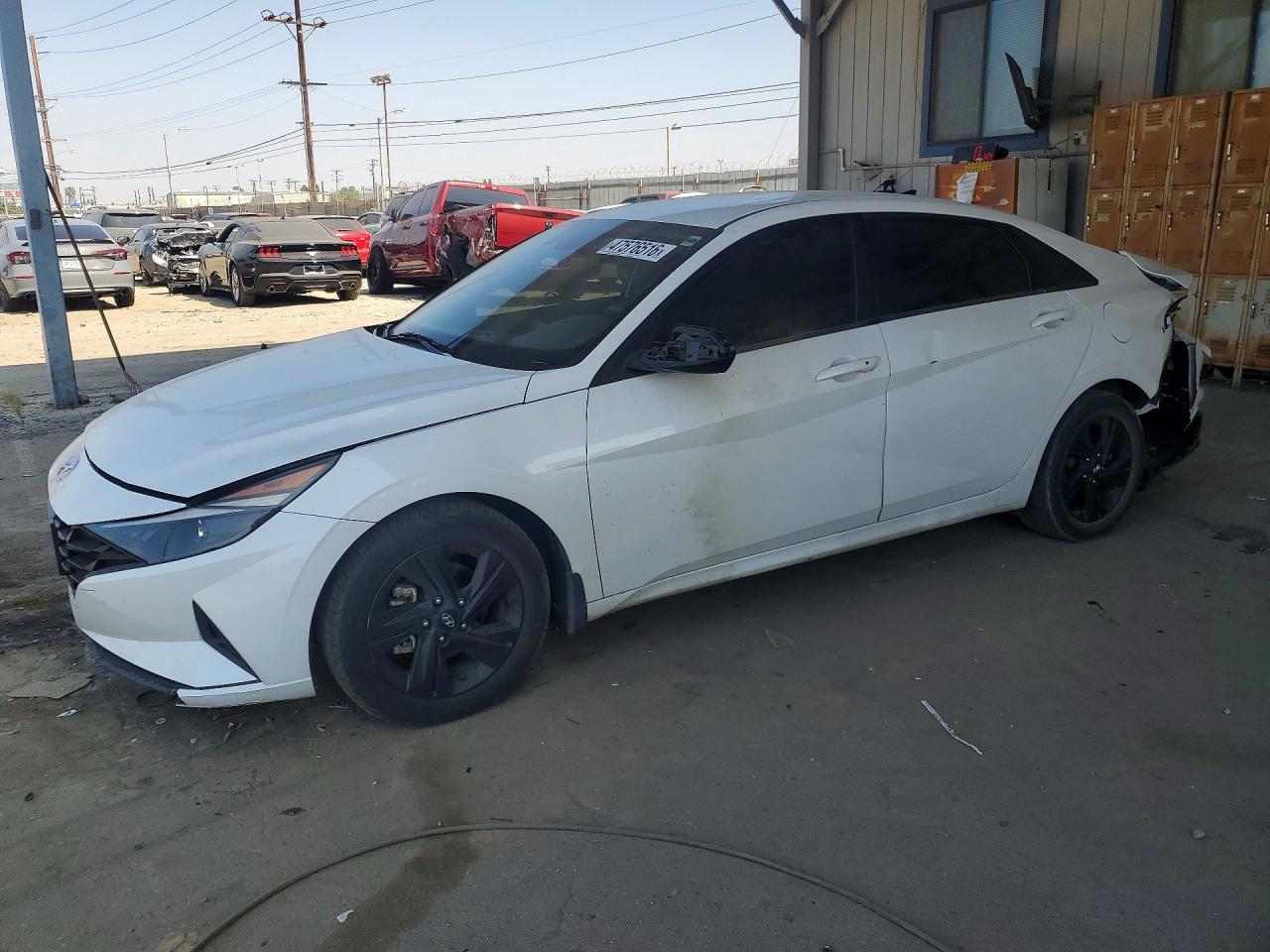 2023 Hyundai Elantra Sel White vin: 5NPLM4AG2PH093282