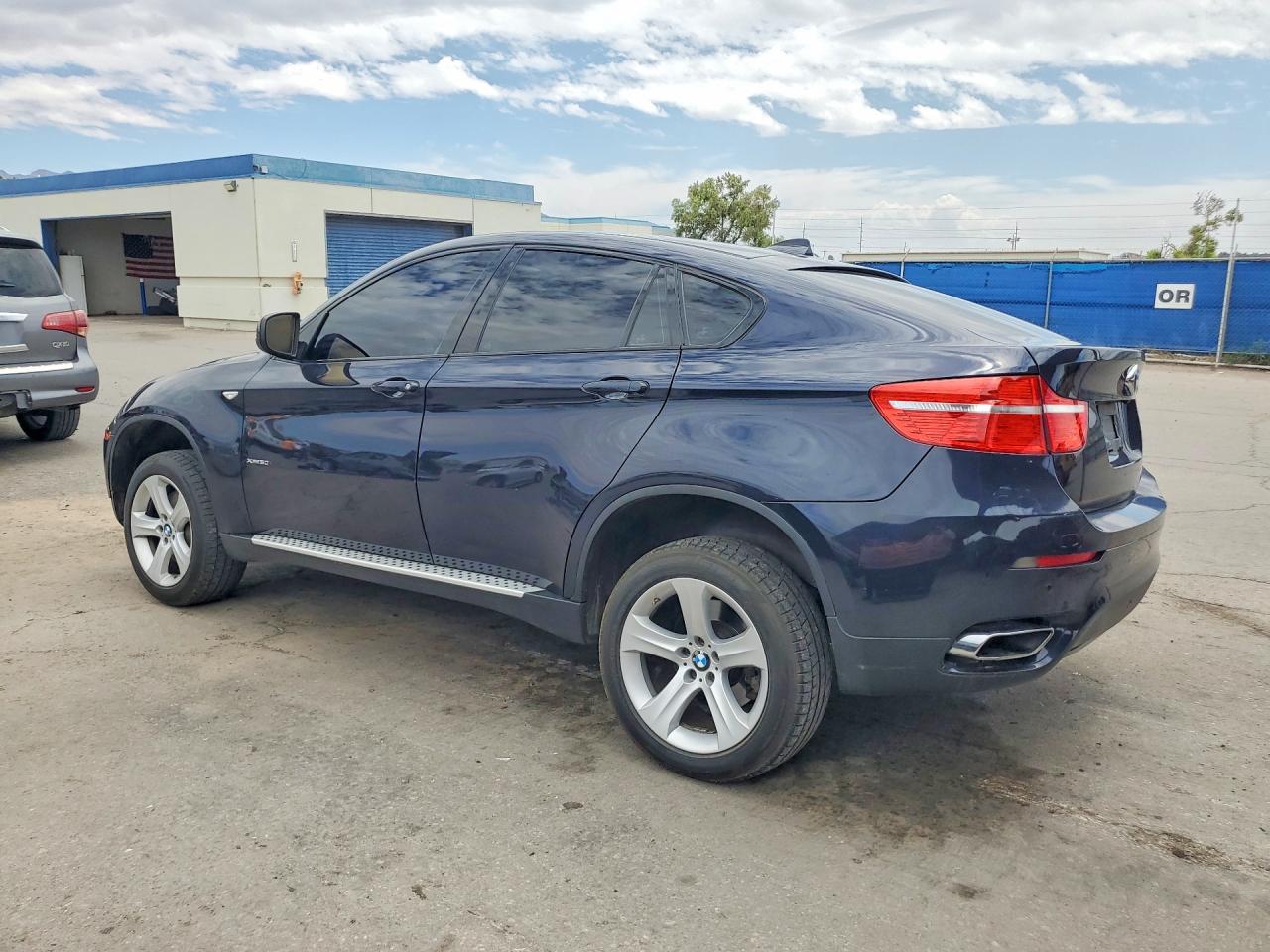 2009 Bmw X6 Blue vin: 5UXFG83579LZ92515