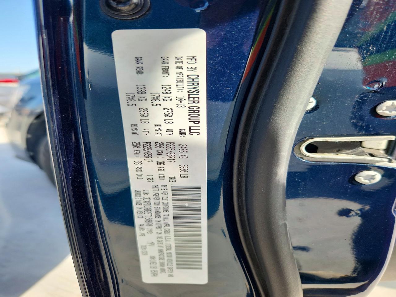 2014 Dodge Journey Se Blue vin: 3C4PDCAB2ET150870