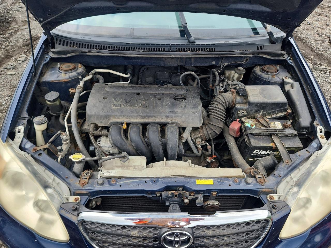 2008 Toyota Corolla Le Blue vin: 2T1BR32E08C918888