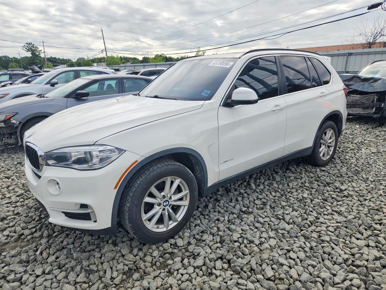 2015 Bmw X5 Sdrive35i Белый vin: 5UXKR2C5XF0H38268