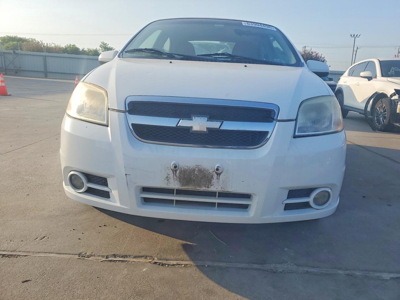 2011 Chevrolet Aveo Lt White vin: KL1TG5DE6BB176660