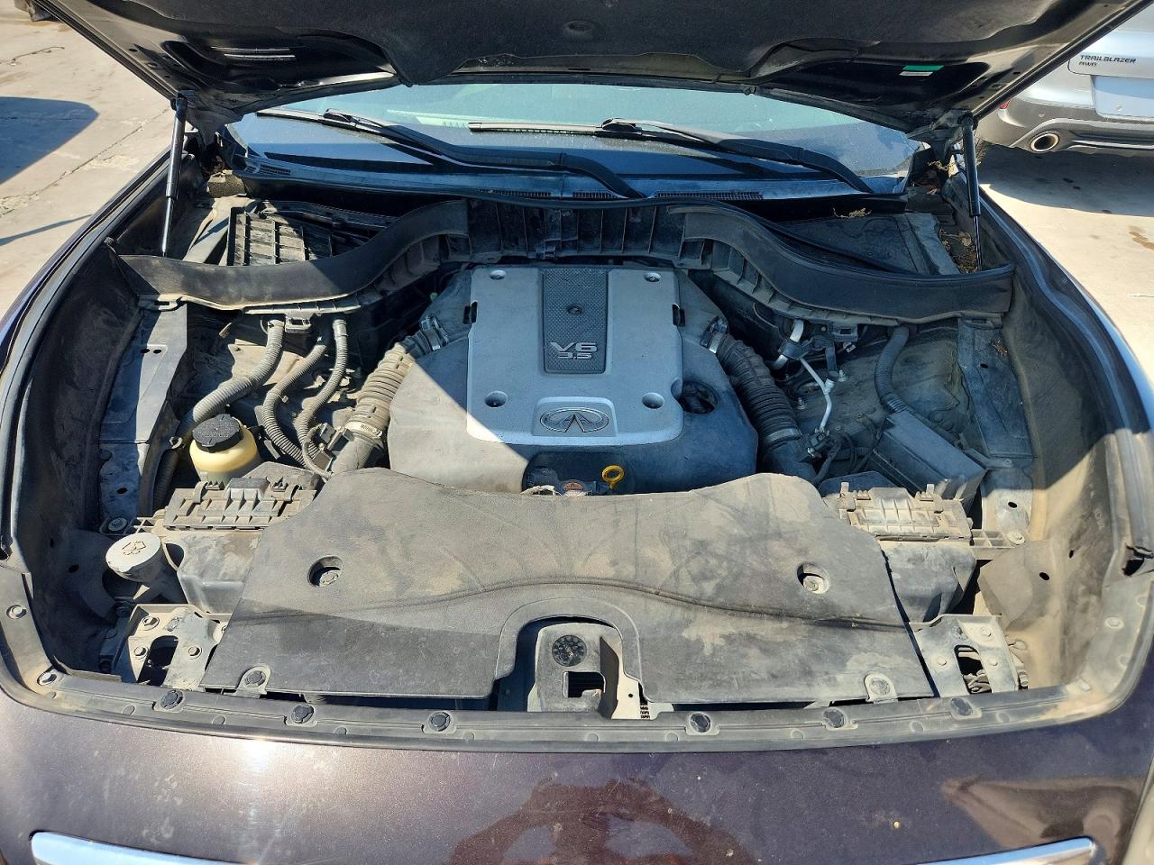 2012 Infiniti Fx35 Base Бордовый vin: JN8AS1MU9CM121984