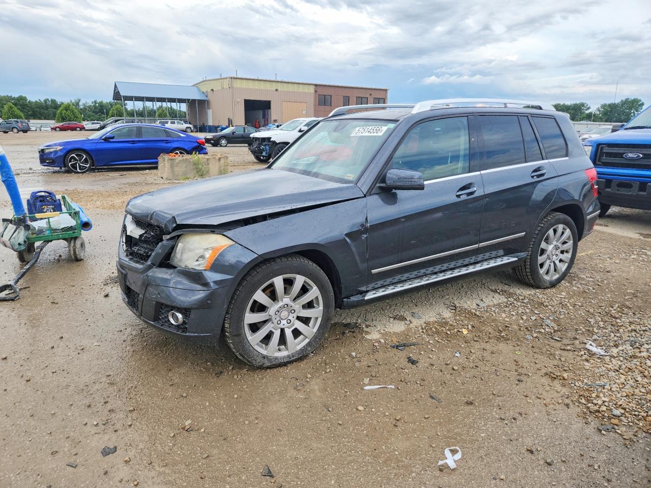 2011 Mercedes-benz Glk 350 4matic Charcoal vin: WDCGG8HBXBF557054