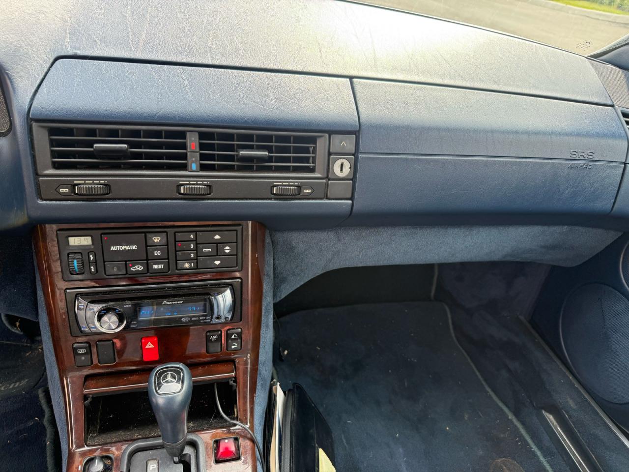 1995 Mercedes-benz Sl 320 White vin: WDBFA63E2SF113822
