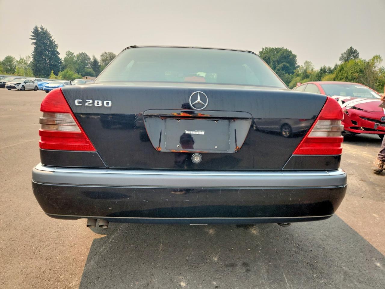 1995 Mercedes-benz C 280 Black vin: WDBHA28E6SF191711