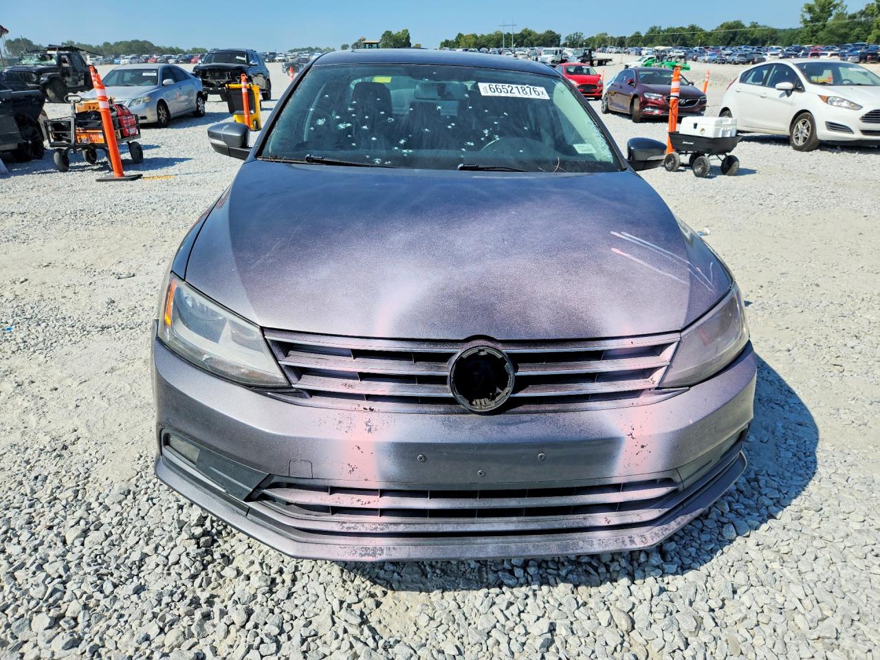 2015 Volkswagen Jetta Se Gray vin: 3VWD17AJ7FM353613