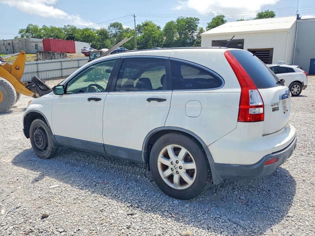 2007 Honda Cr-v Ex White vin: JHLRE38527C027870