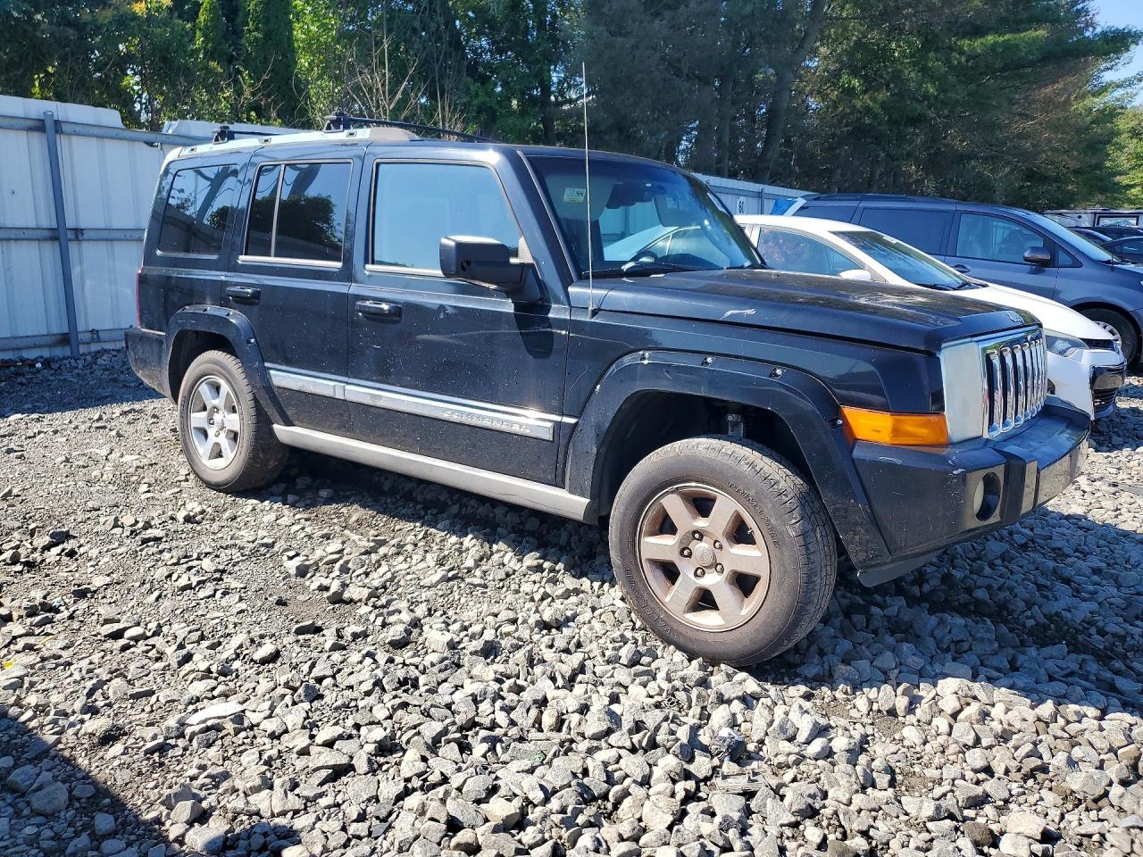 2006 Jeep Commander Limited Black vin: 1J8HH58286C323274