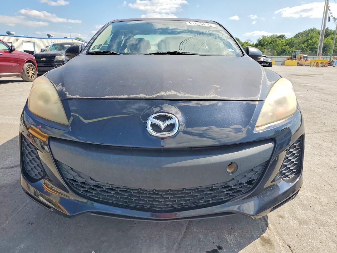 2012 Mazda 3 I Black vin: JM1BL1UF7C1595464