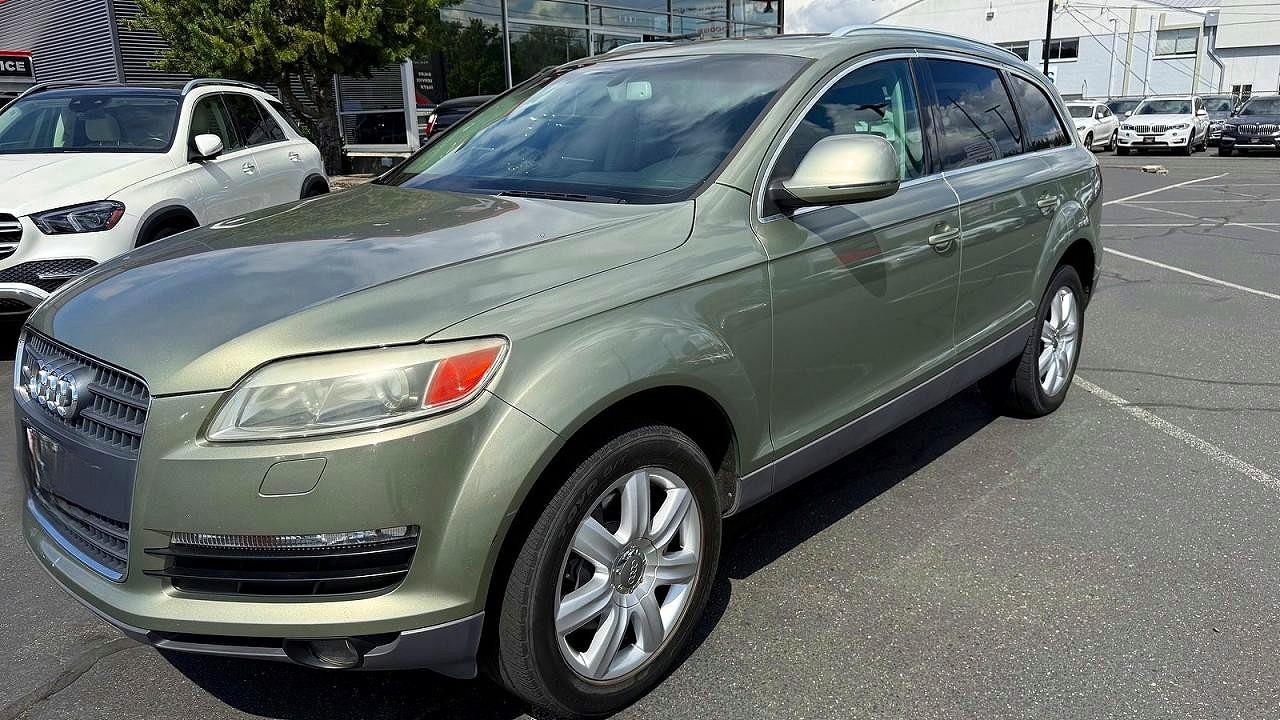 2007 Audi Q7 3.6 Quattro Premium Зеленый vin: WA1BY74L47D091995