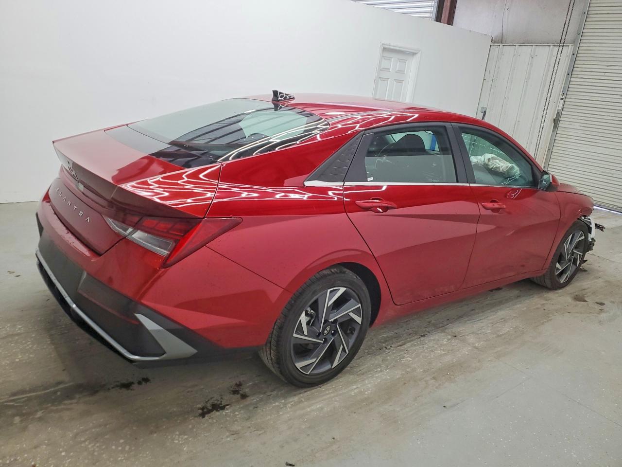 2025 Hyundai Elantra Sel Red vin: KMHLS4DG3SU934084