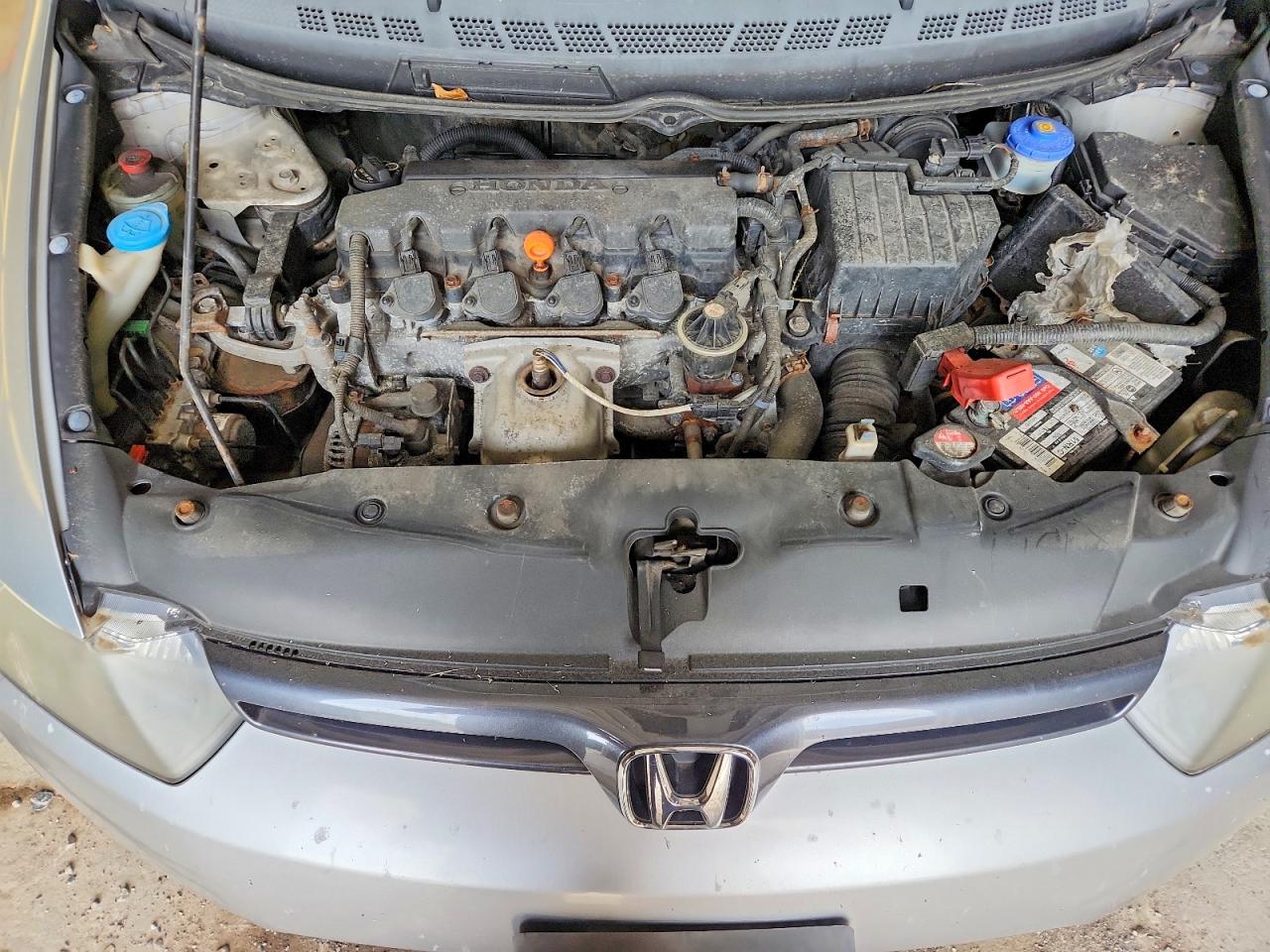 2007 Honda Civic Dx Серебряный vin: 2HGFG12227H544713