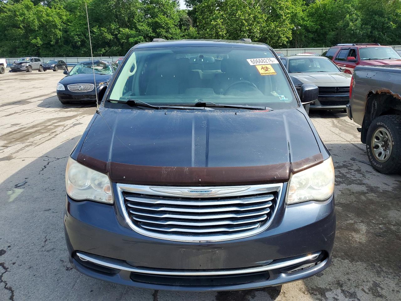2013 Chrysler Town & Country Touring Blue vin: 2C4RC1BG1DR777264
