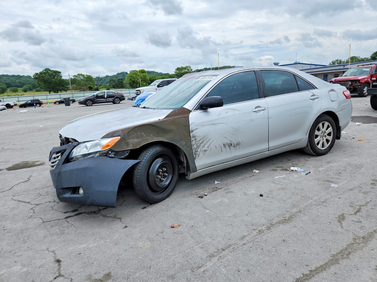 2009 Toyota Camry Xle Silver vin: 4T1BE46K09U318177