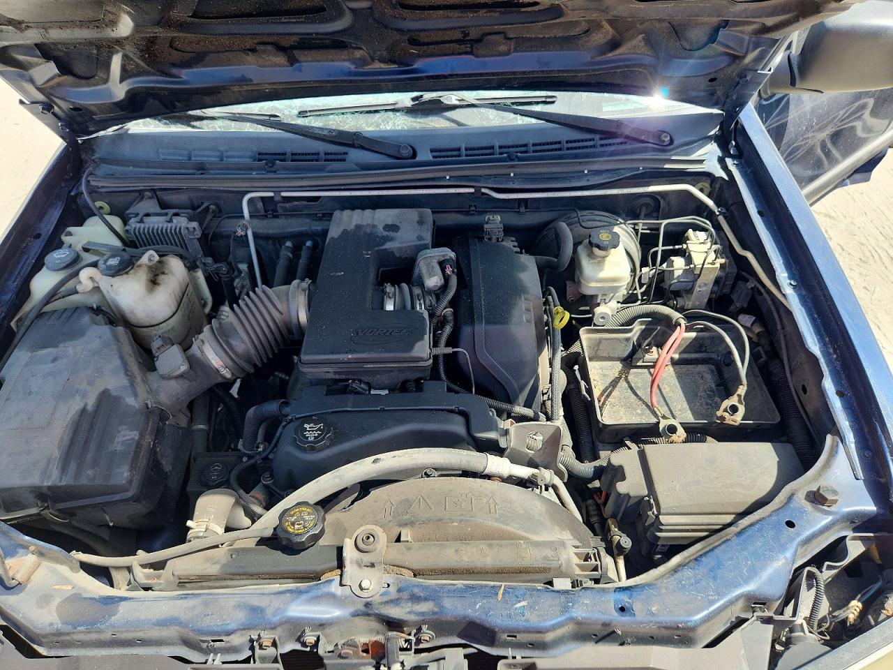 2004 Chevrolet Colorado Синий vin: 1GCDS196148192626