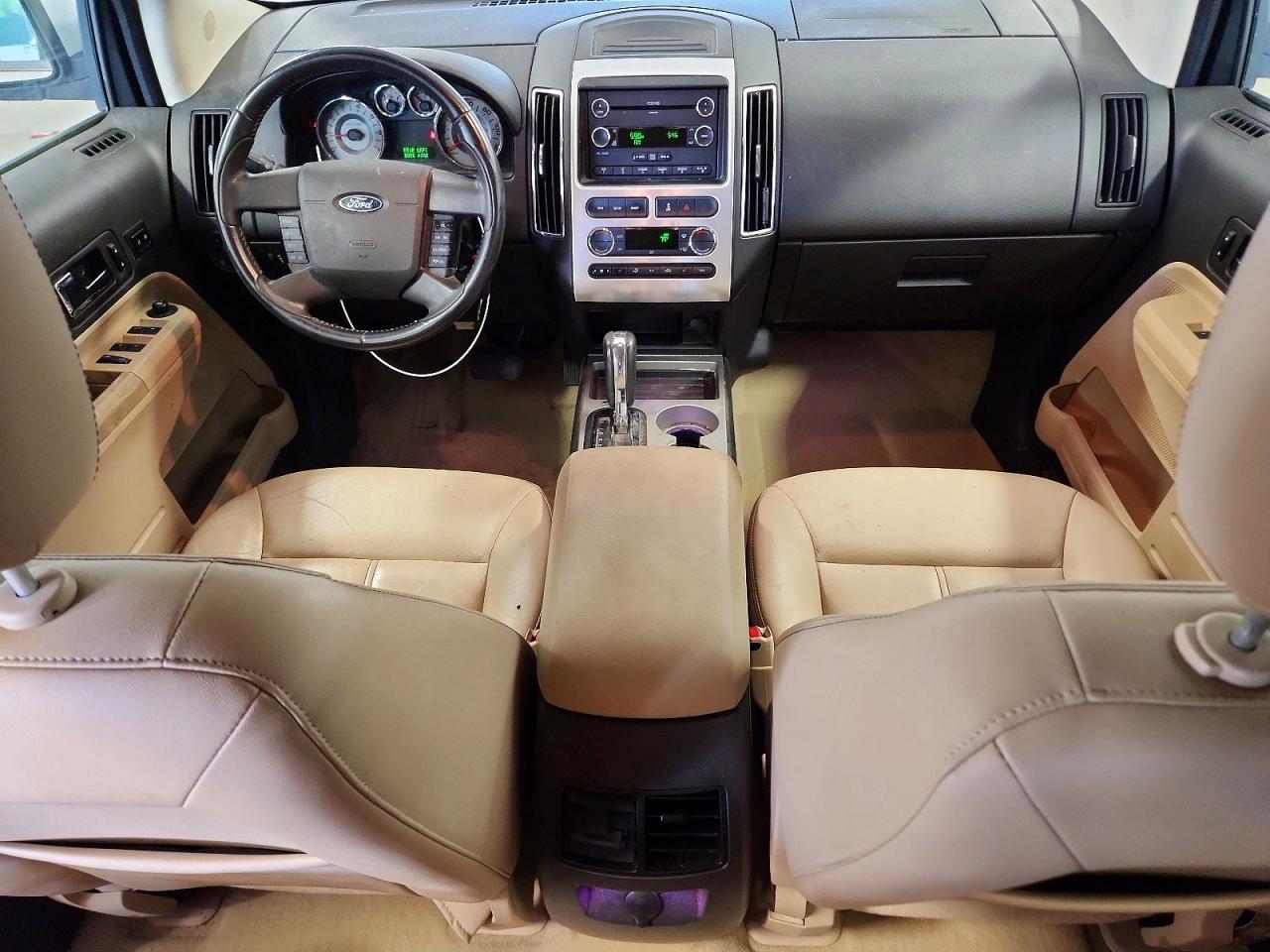 2009 Ford Edge Limited White vin: 2FMDK39C89BA92590