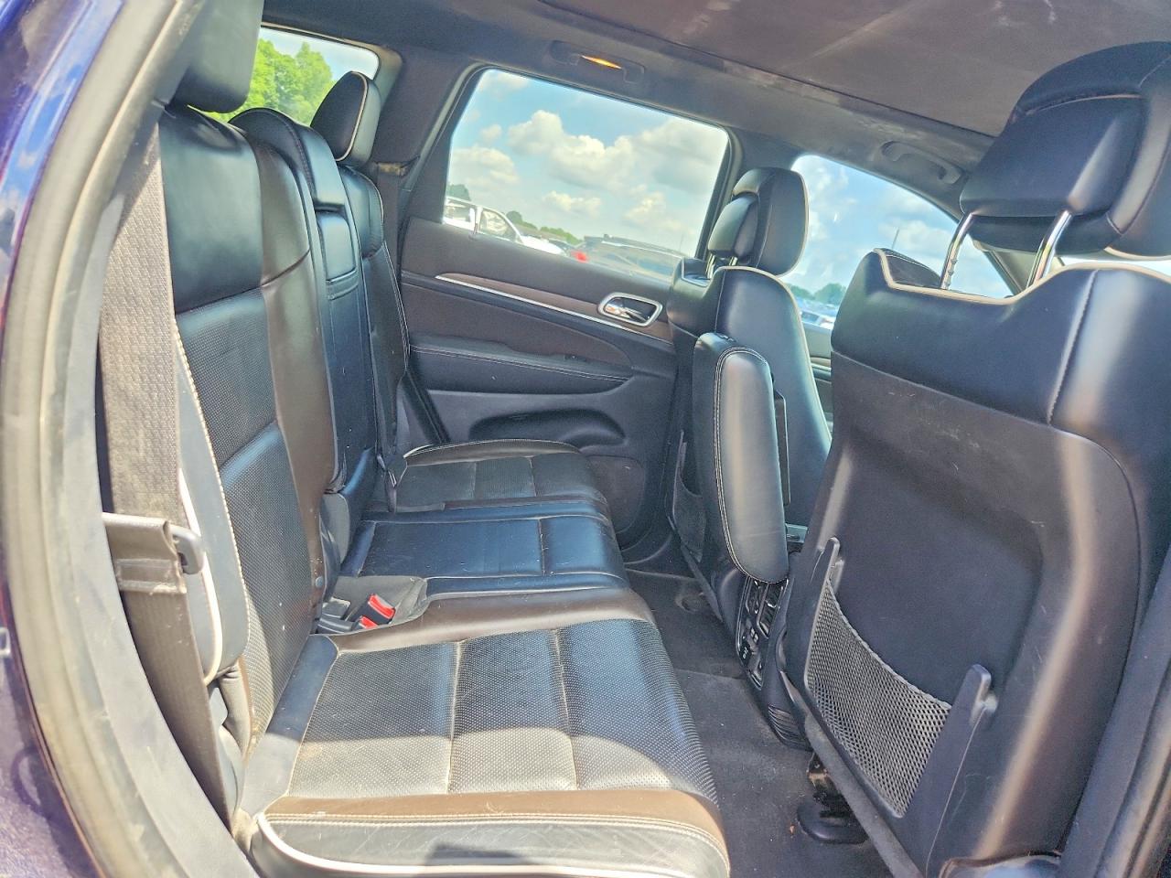 2014 Jeep Grand Cherokee Overland Blue vin: 1C4RJFCM9EC372304