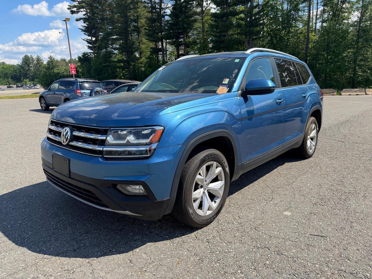 2019 Volkswagen Atlas Se Blue vin: 1V2UR2CA3KC548517