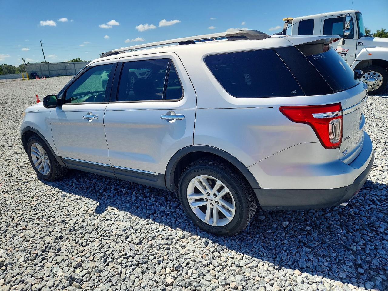 2013 Ford Explorer Xlt Silver vin: 1FM5K7D85DGB18384