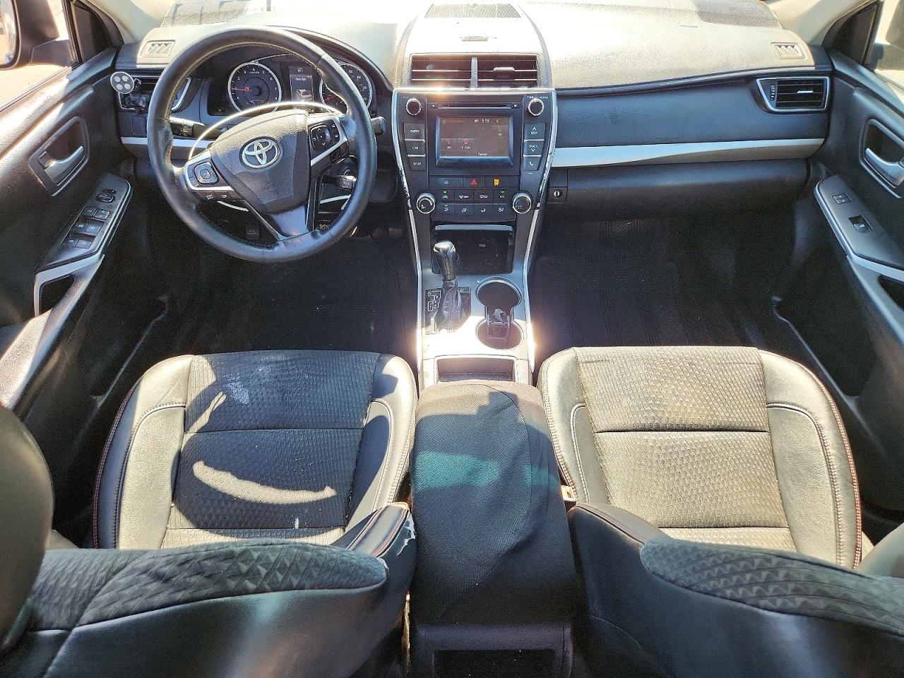 2015 Toyota Camry Se Black vin: 4T1BF1FK8FU939321