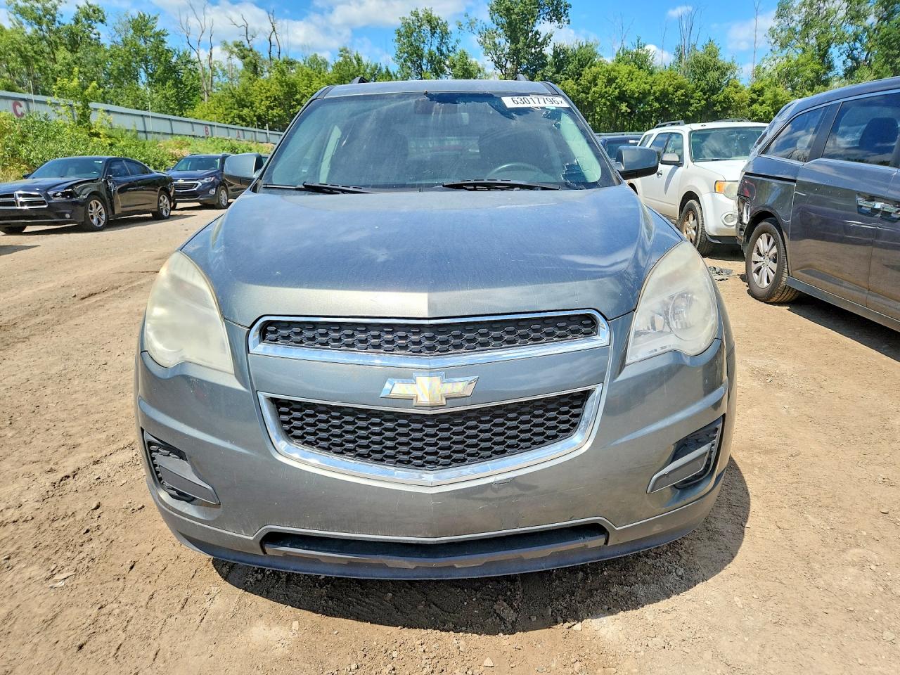 2013 Chevrolet Equinox Lt Gray vin: 2GNFLEEK6D6280553