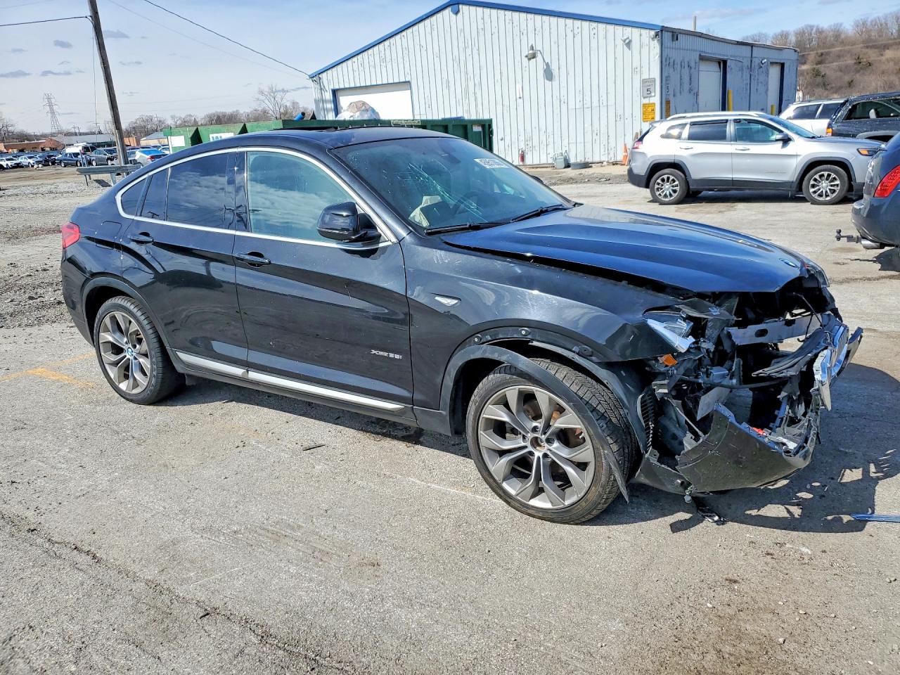 2015 Bmw X4 Xdrive35i Черный vin: 5UXXW5C57F0E87970