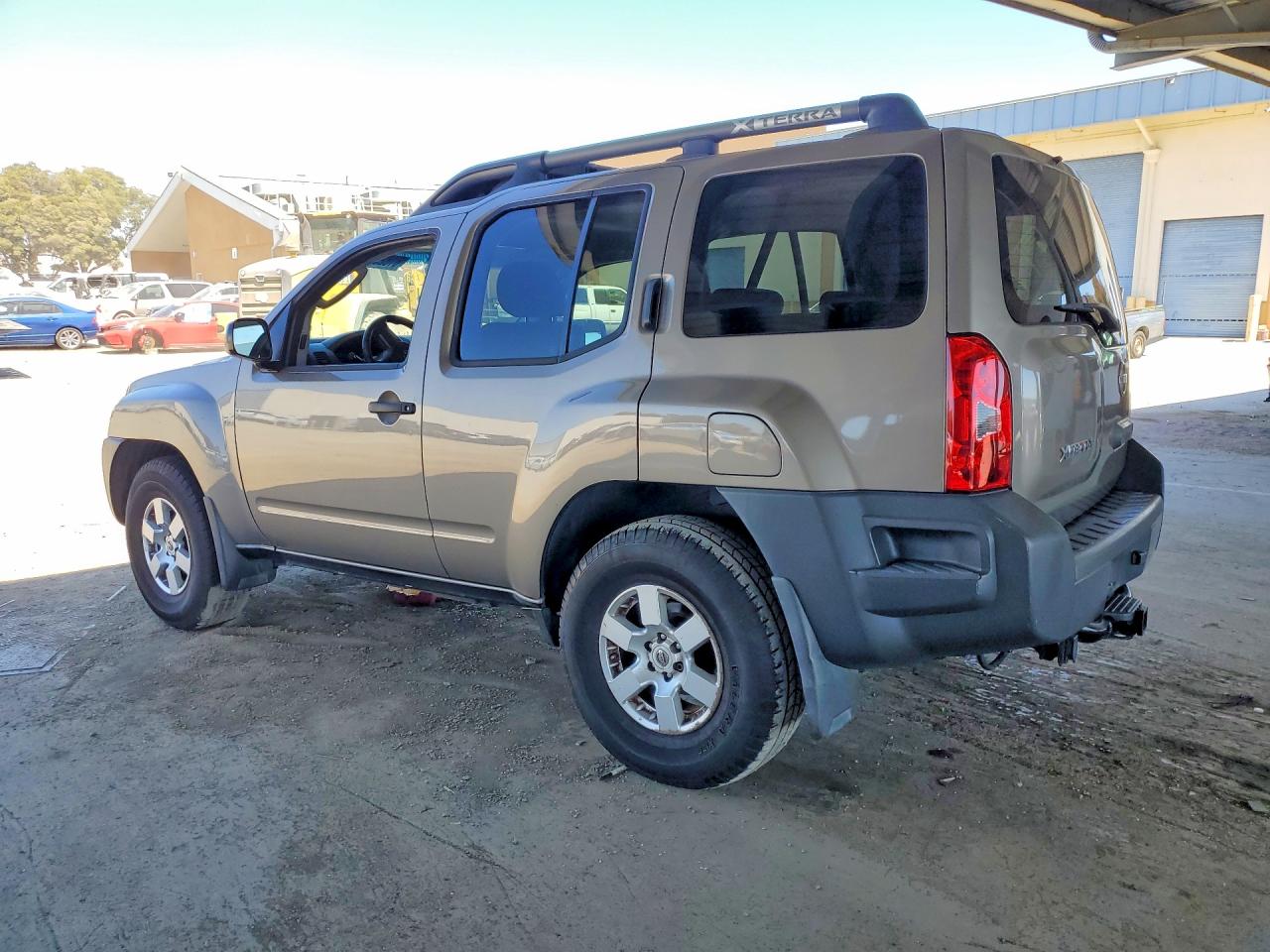 2007 Nissan Xterra X Brown vin: 5N1AN08W27C525399