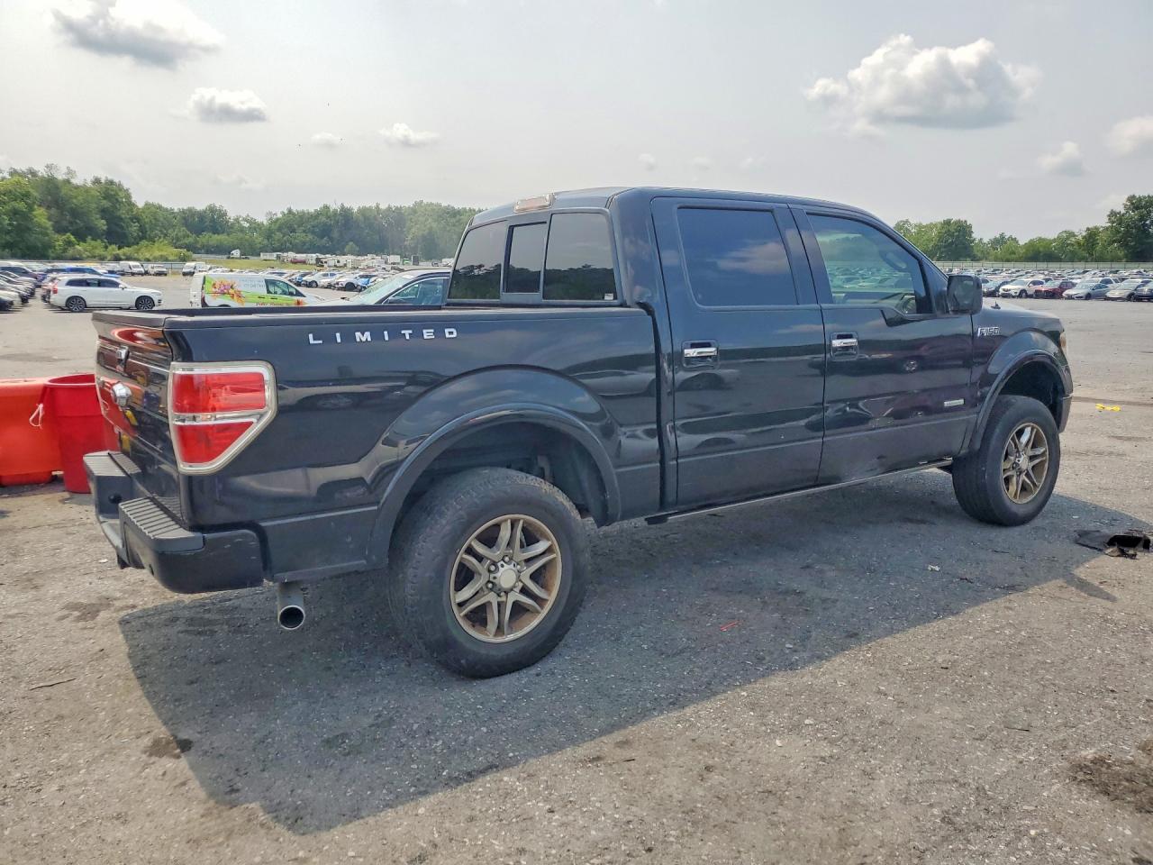 2013 Ford F150 Supercrew Black vin: 1FTFW1ET4DFD03240