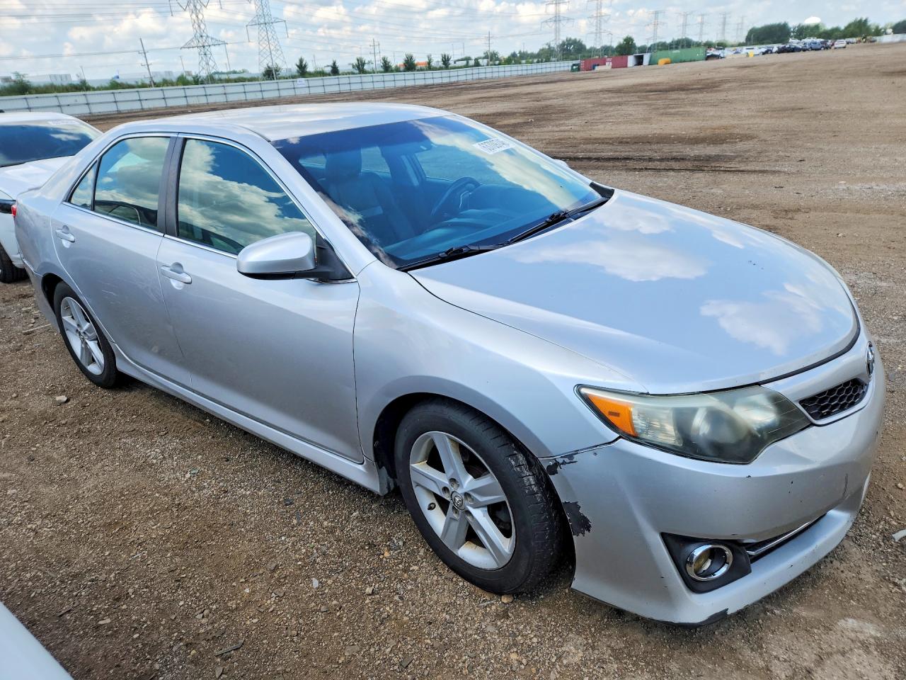 2013 Toyota Camry Se Silver vin: 4T1BF1FKXDU246828