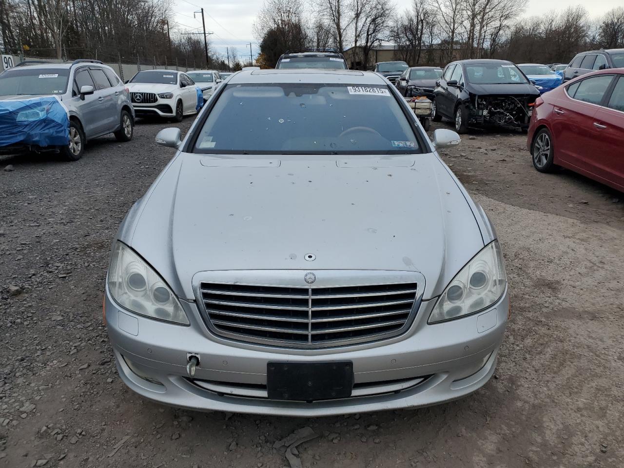2009 Mercedes-benz S 550 4matic Silver vin: WDDNG86X29A244055