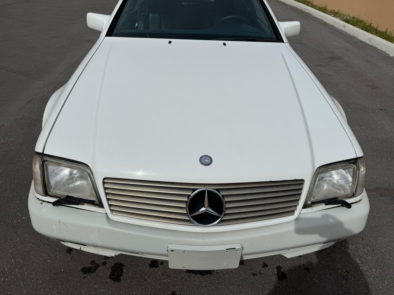 1995 Mercedes-benz Sl 320 White vin: WDBFA63E2SF113822