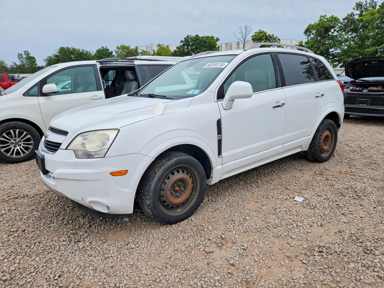 2014 Chevrolet Captiva Ltz White vin: 3GNAL4EKXES676363