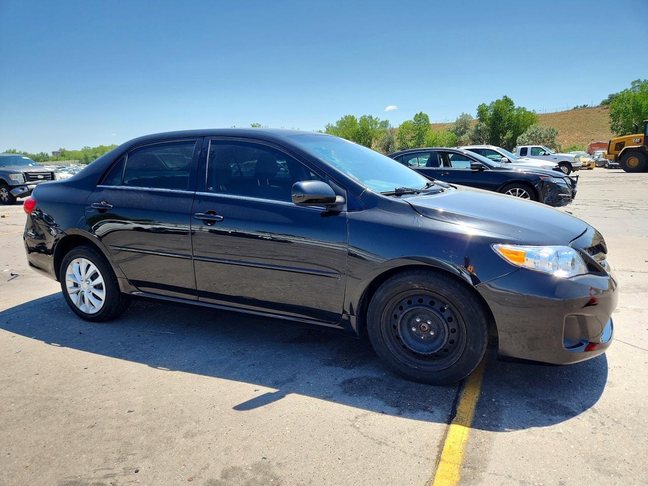 2013 Toyota Corolla Le Black vin: 2T1BU4EE0DC091632
