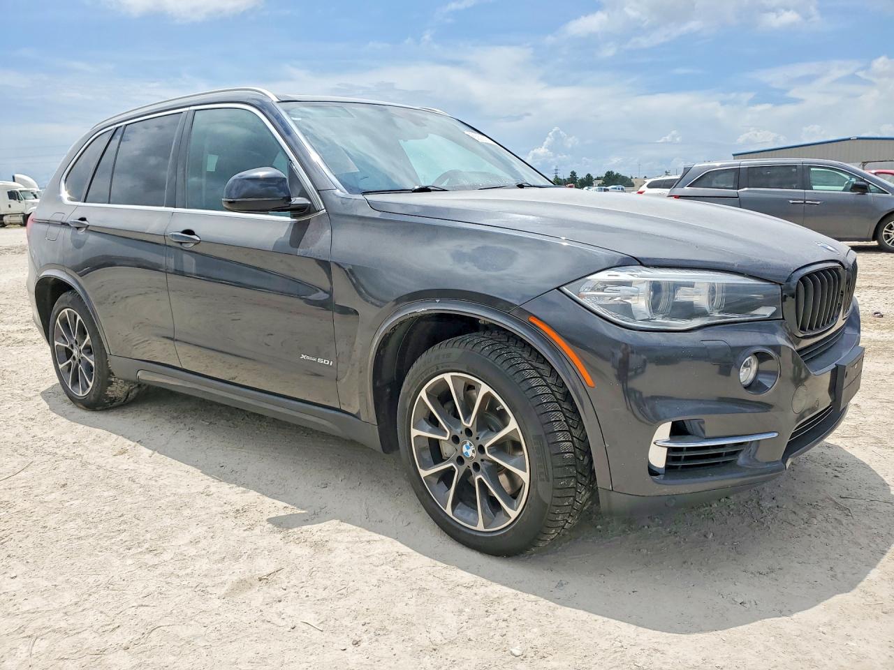 2015 Bmw X5 Xdrive50i Gray vin: 5UXKR6C55F0J75411