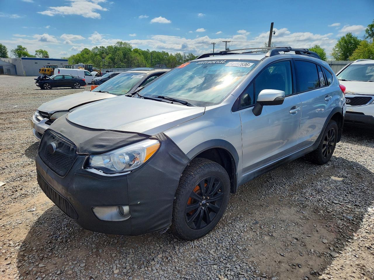 2015 Subaru Xv Crosstrek Sport Limited Silver vin: JF2GPASC9F8230817