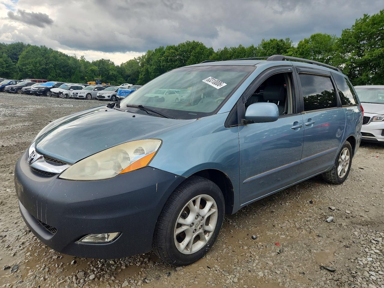 2006 Toyota Sienna Xle 7 Passenger Blue vin: 5TDBA22C56S065733
