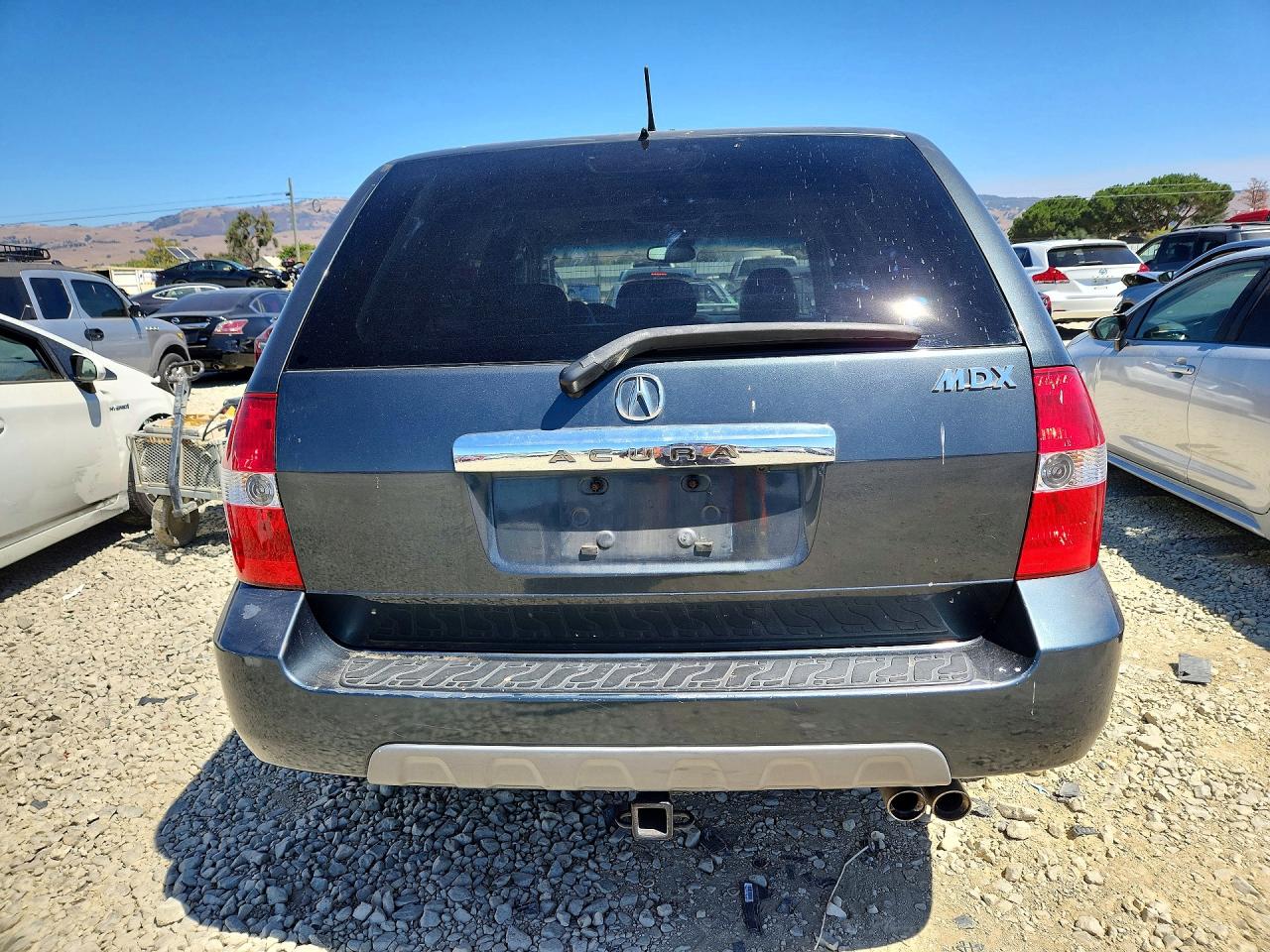2003 Acura Mdx Touring Gray vin: 2HNYD18943H554409