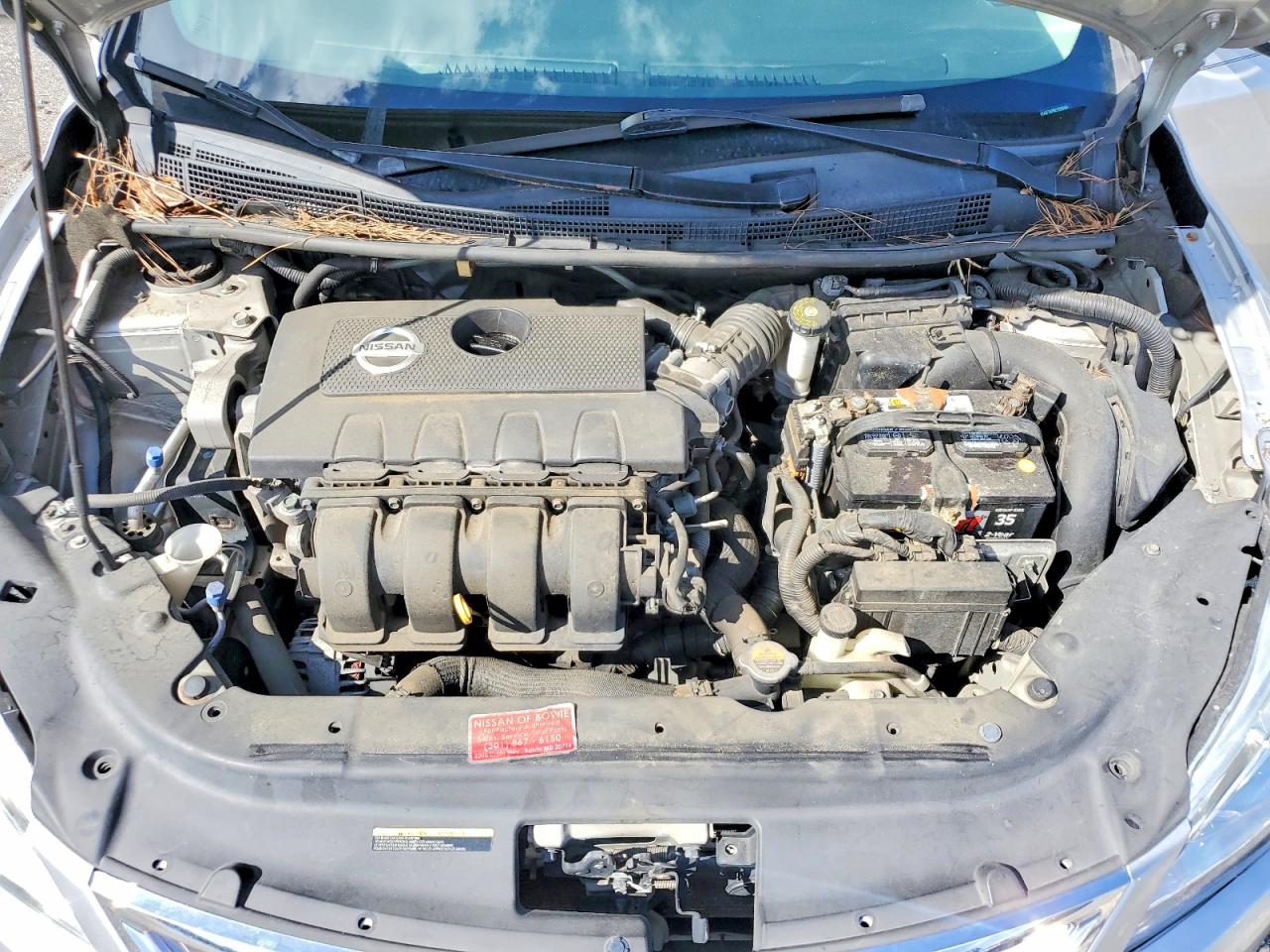 2014 Nissan Sentra S Silver vin: 3N1AB7AP6EY310494