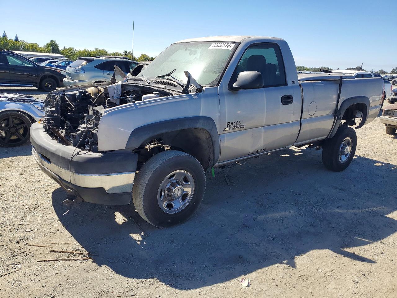 2006 Chevrolet Silverado C2500 Heavy Duty Tan vin: 1GCHC24U86E218766
